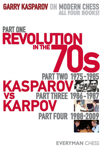 Kasparov vs Karpov: Part Two 1975-1985 - Chess Book - Hardcover