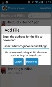 Everyman Chess Viewer for Android devices
