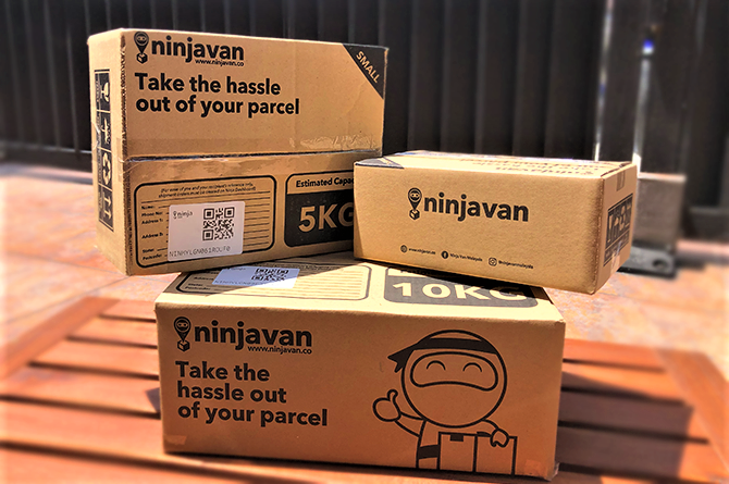 prepaid boxes in 3 sizes