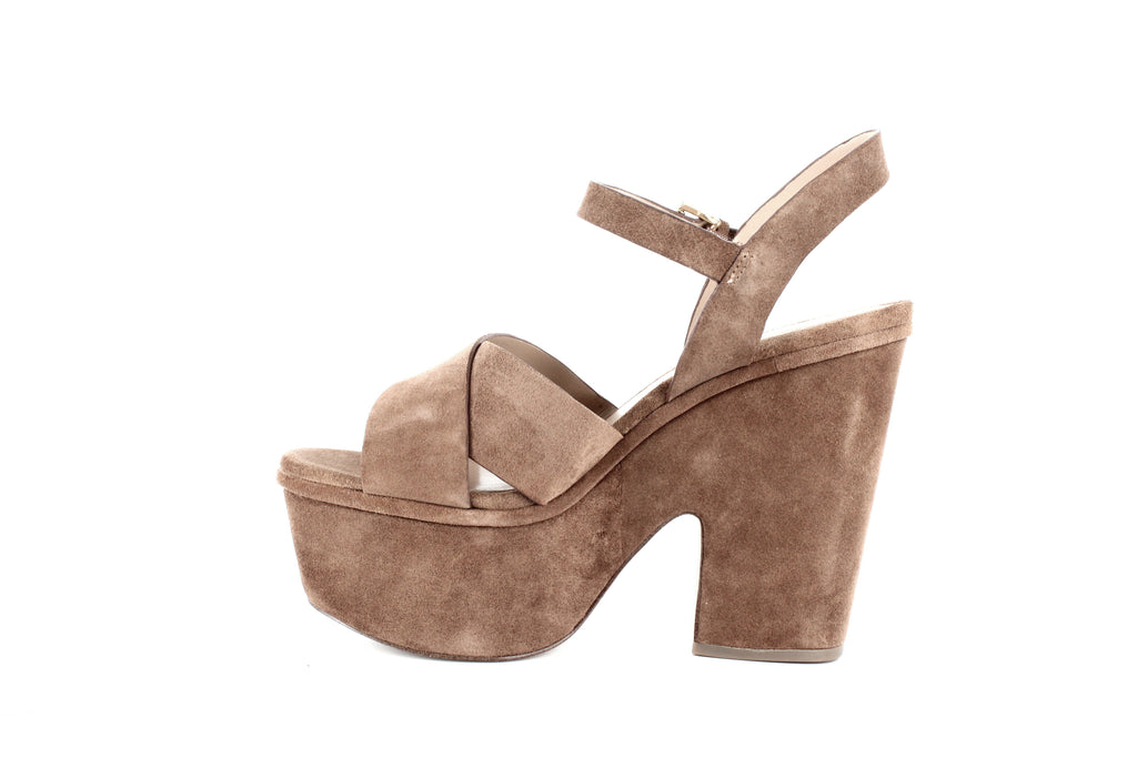 divia suede platform sandal