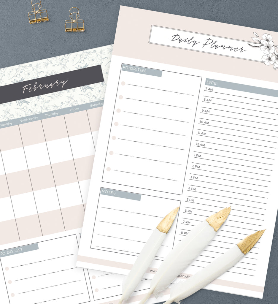 Calendars, Daily Planner, Weekly Planner, To Do List