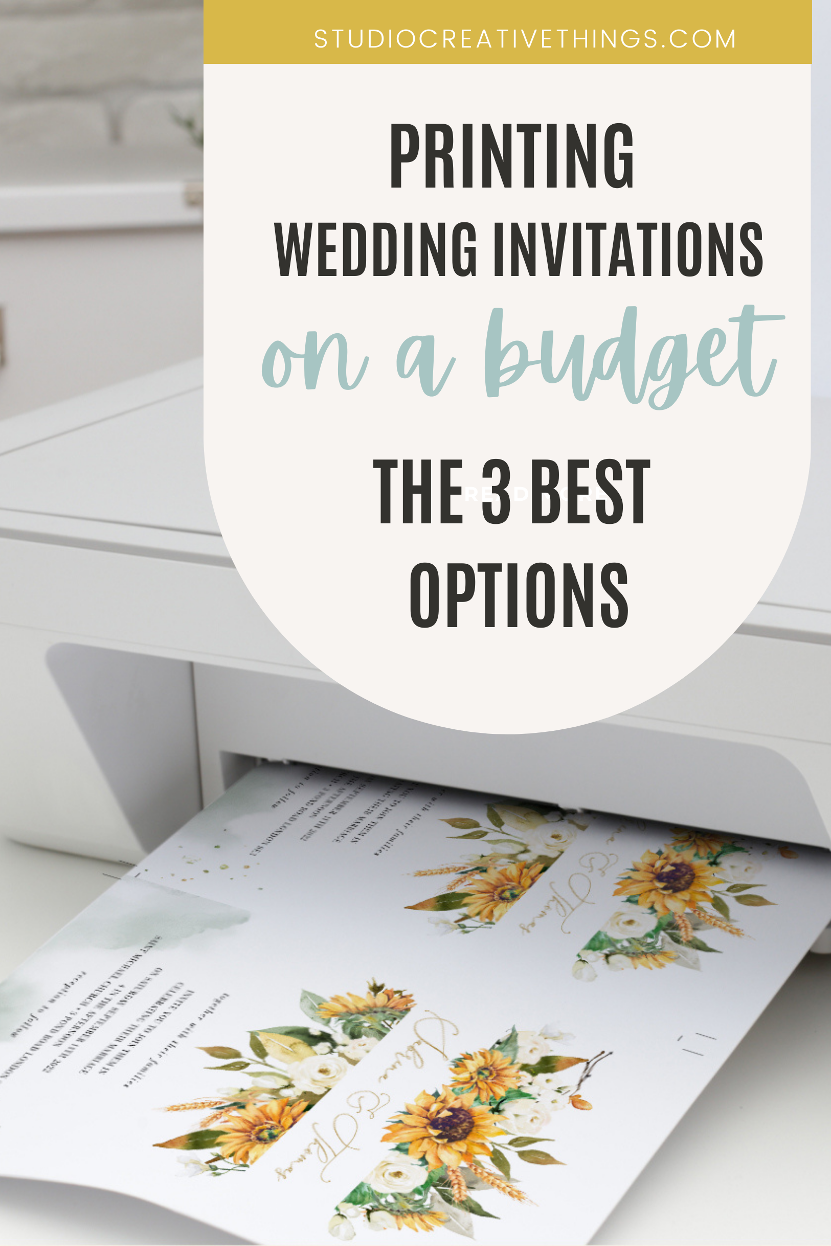 printing wedding invitations on a budget