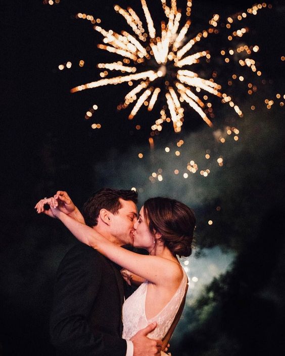 wedding fireworks