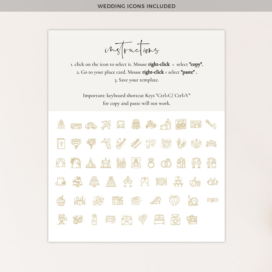 Ambra | Fall Wedding Order of Events Templates