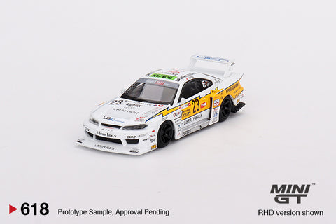 Mini GT #576 LB-Super Silhouette S15 Silvia Formula Drift Japan 2022 # –  Mobile Garage HK