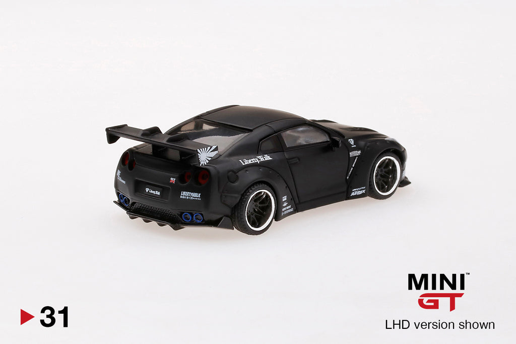 MINI GT LB☆Works NISSAN GT-R Matte White ミニカー