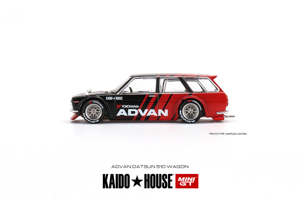 Kaido House x MINI GT Datsun 510 Wagon ADVAN – J Toys Hobby