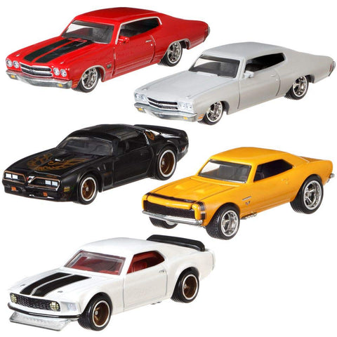 hot wheels premium muscle cars