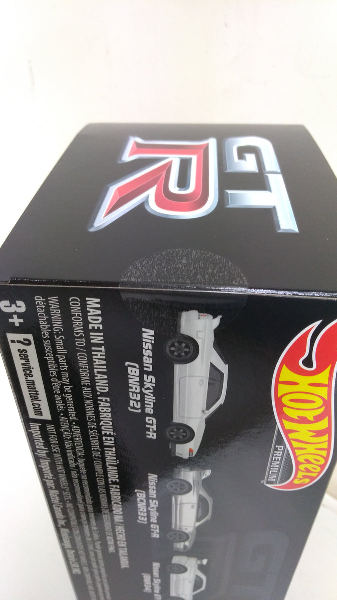 Hot Wheels Nissan GT-R 2021 R32 R33 R34 Garage Premium Box Set – J Toys ...