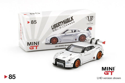 MINI GT #74 LB☆WORKS Nissan GT-R (R35) ADVAN JAPAN EXCLUSIVE