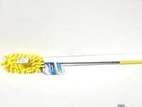 ProClean Extendable Chenille Duster- Ergonomic Soft Handle-360 Rotating Head Duster-Extends to 74cm (Yellow)