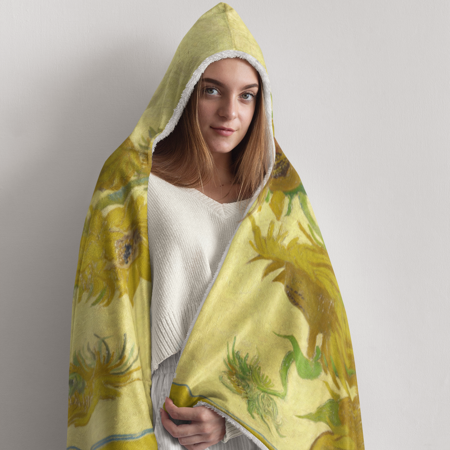 Download Van Gogh Hooded Blanket Colora Canvas