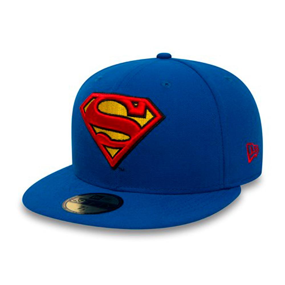 New Era - Superman Character 59Fifty Essential - Fitted - Blue