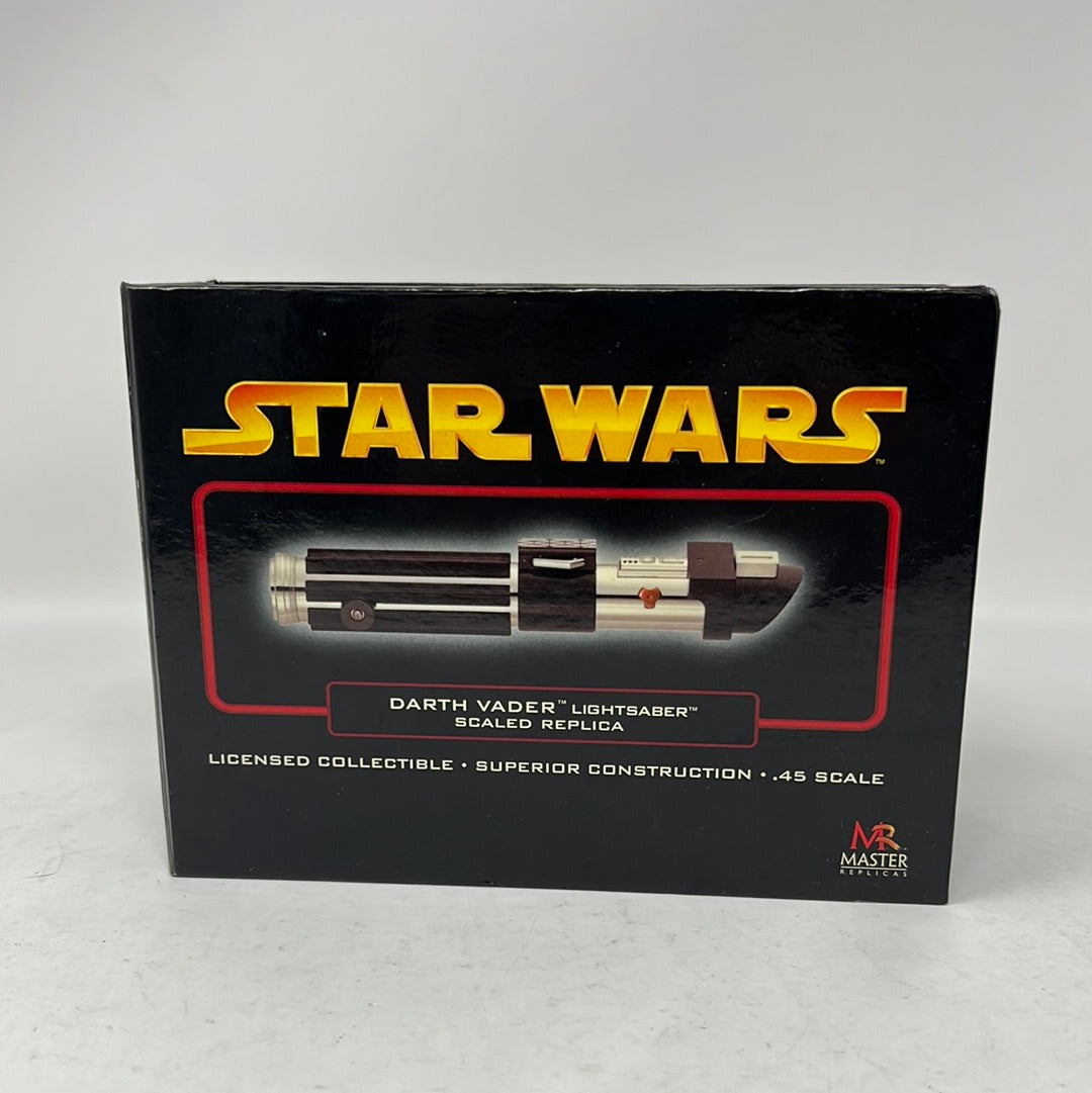 Star Wars Master Replicas .45 scaled Darth Vader RotS Gold SW-316 lightsaber