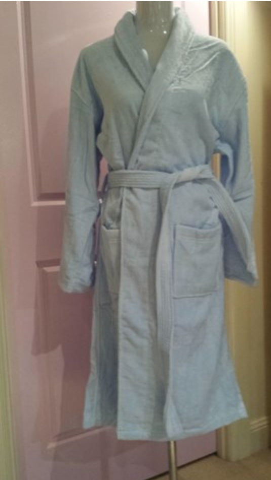 Pierre Cardin Ladies Cotton Velour Winter Dressing Gown L79S 950 ...
