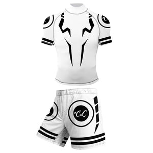 Premium Jujutsu Kaisen 2 Piece Short Sleeve Compression Set - Arte Suave Designs