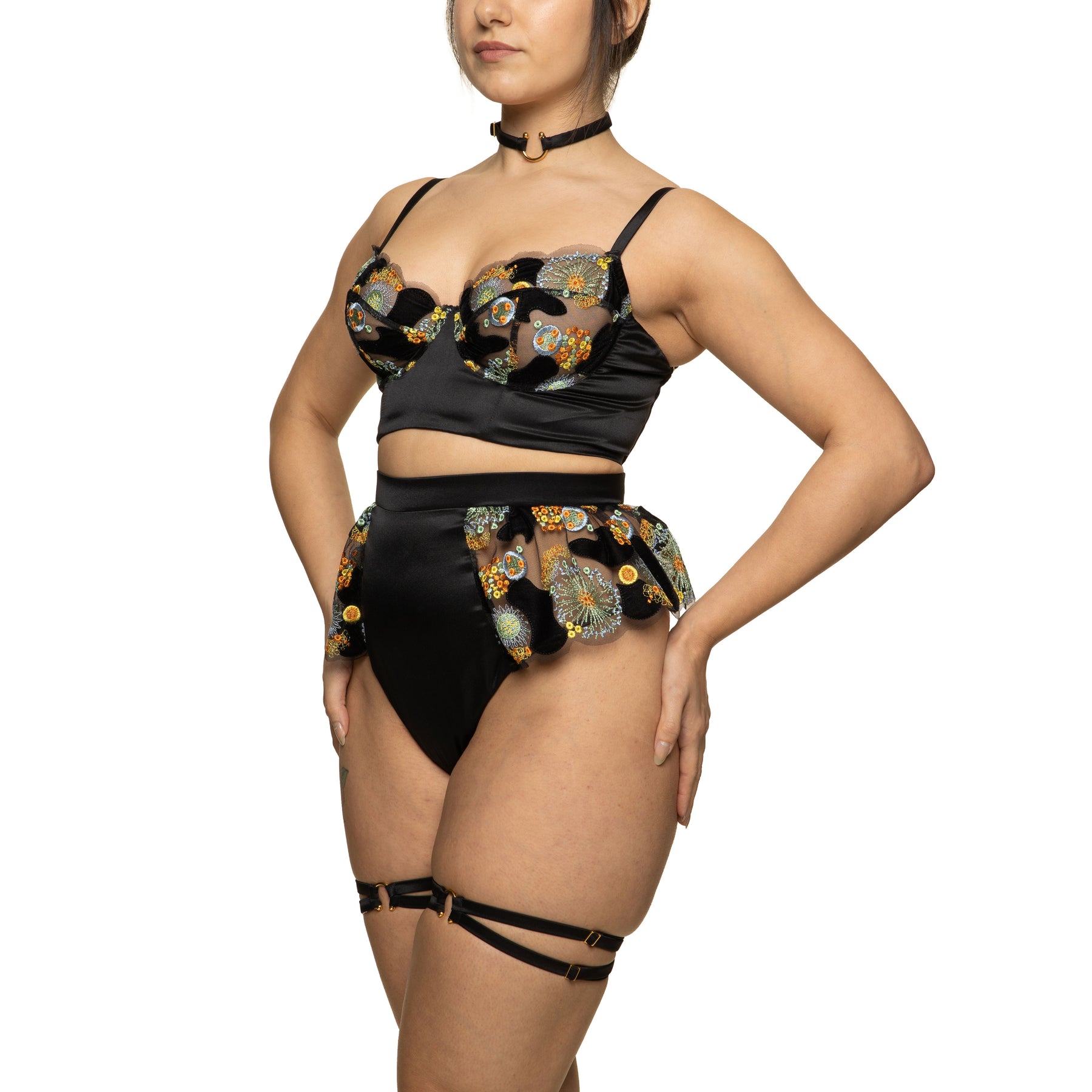 Buy SECRETT CURVES Carmen Embroidery Full Coverage Underwired Soft