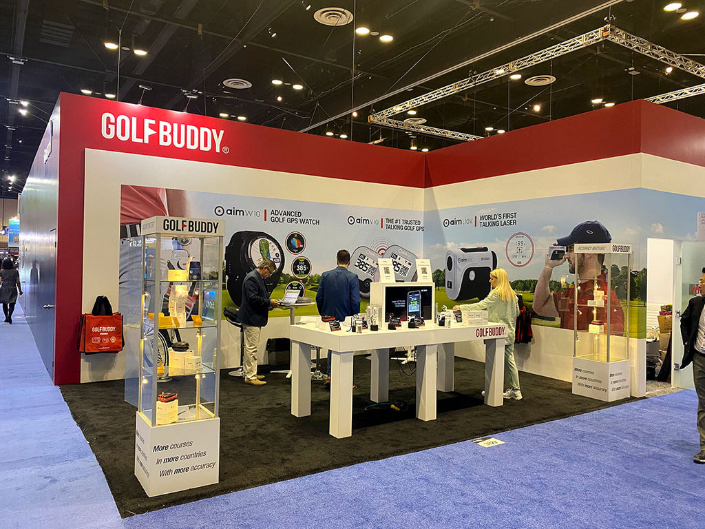 GOLFBUDDY PGA Show Stand