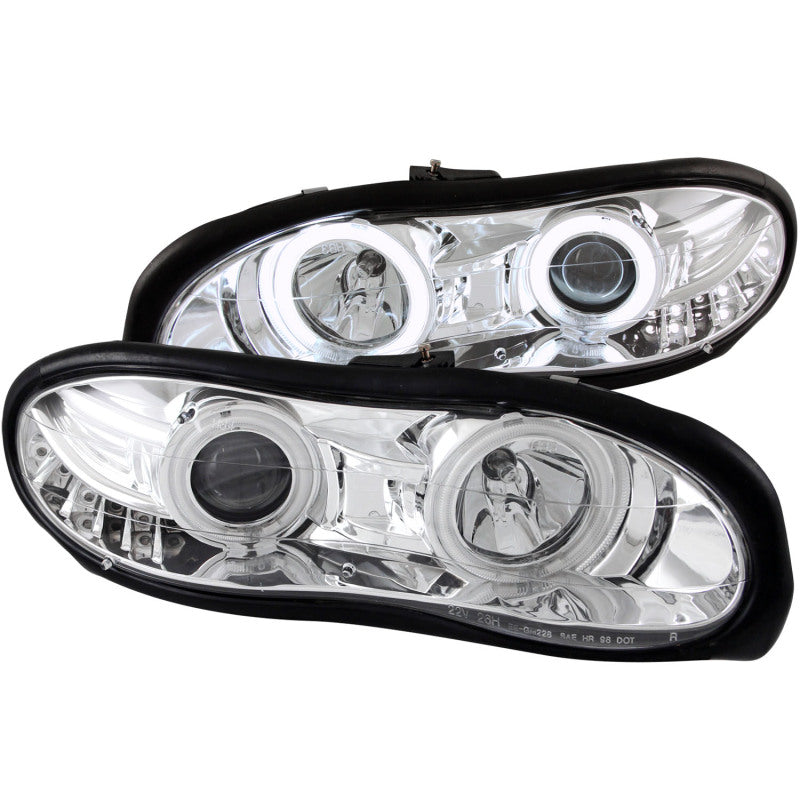 ANZO 1998-2002 Chevrolet Camaro Projector Headlights w/ Halo Chrome –  Graveyard Performance