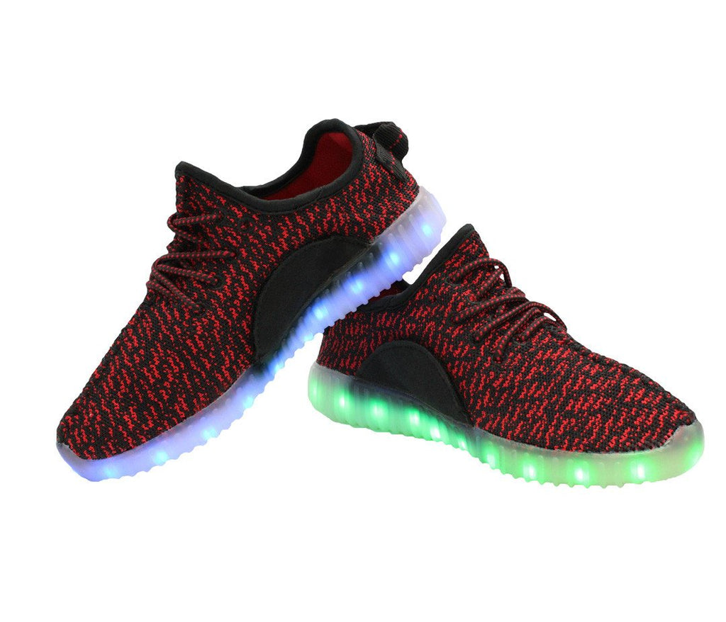 red led shoes