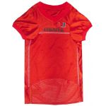 Pets First Miami Hurricanes Mesh Jersey for Dogs