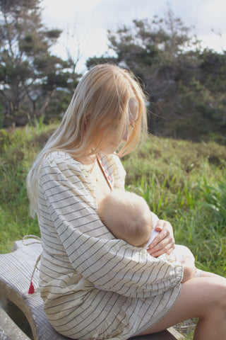Breastfeeding in nature