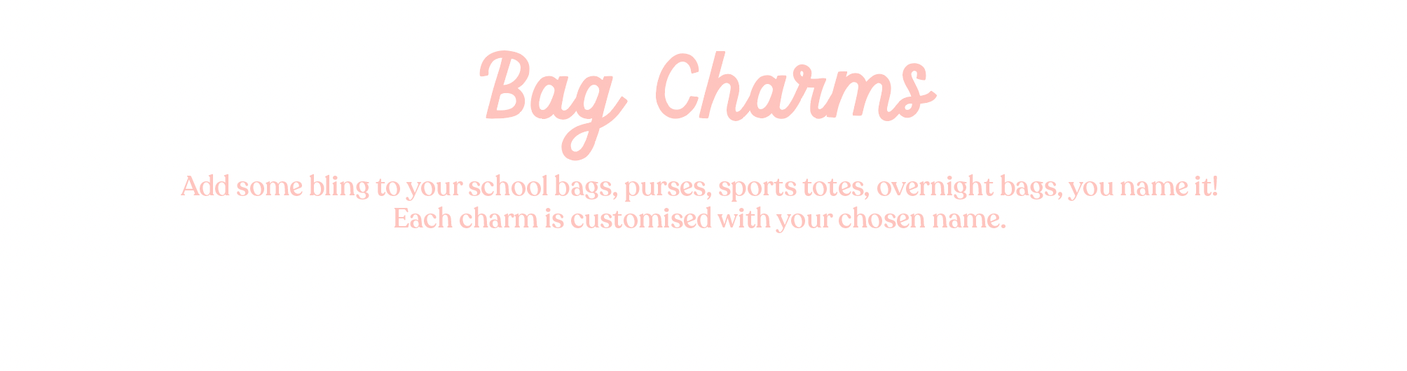 BAG CHARMS + BAGS – Kiki Party Studio
