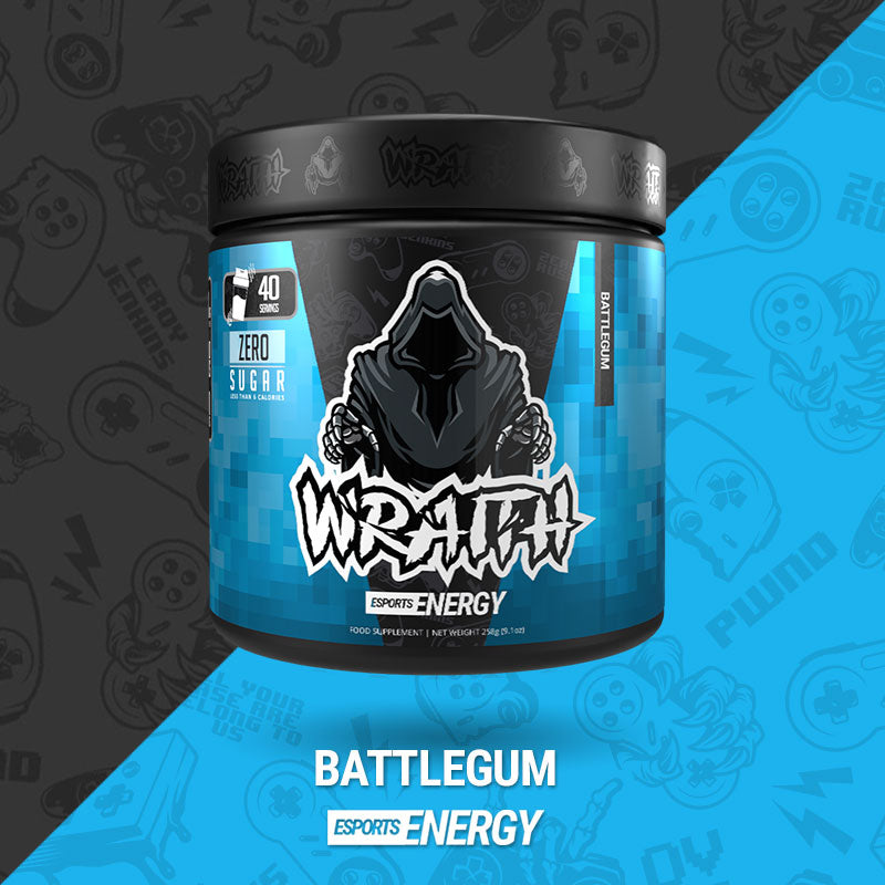 Wraith Battlegum Gaming Energy Drink