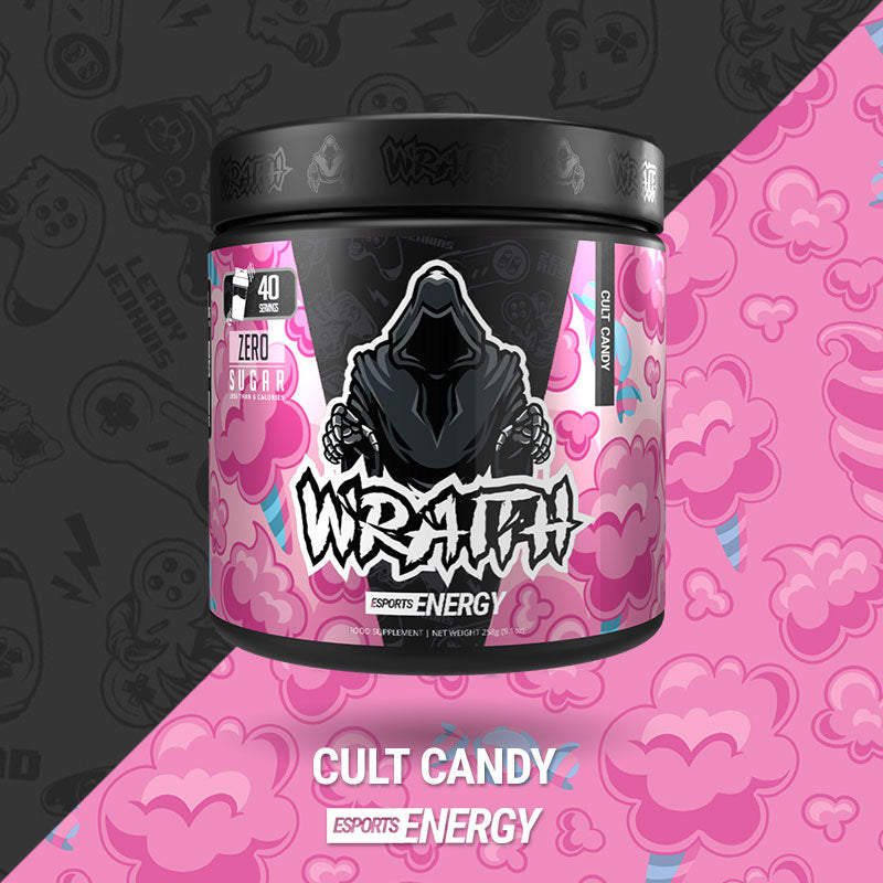 Wraith Cult Candy Gaming Energy Drink