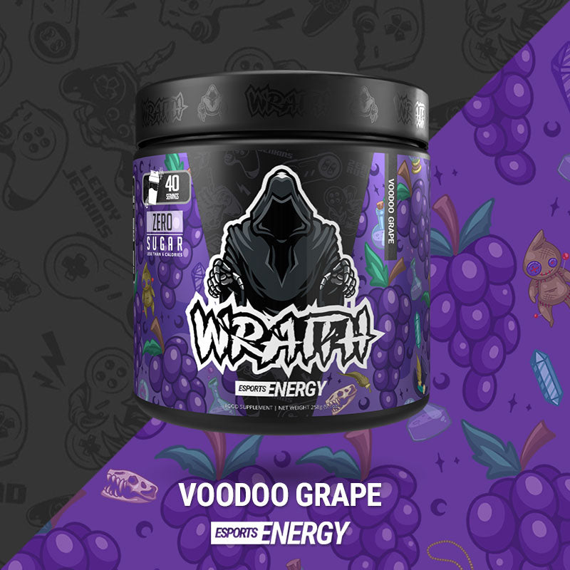Wraith Voodoo Grape Gaming Energy Drink
