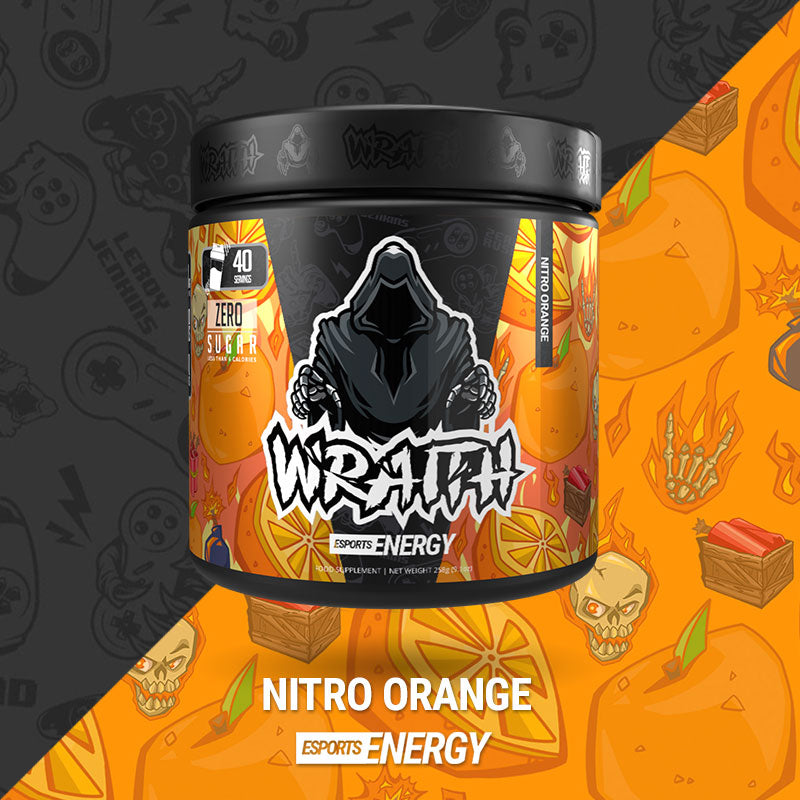 Wraith Nitro Orange Gaming Energy Drink