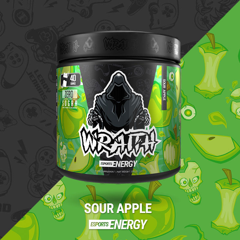 Wraith Sour Apple Gaming Energy Drink