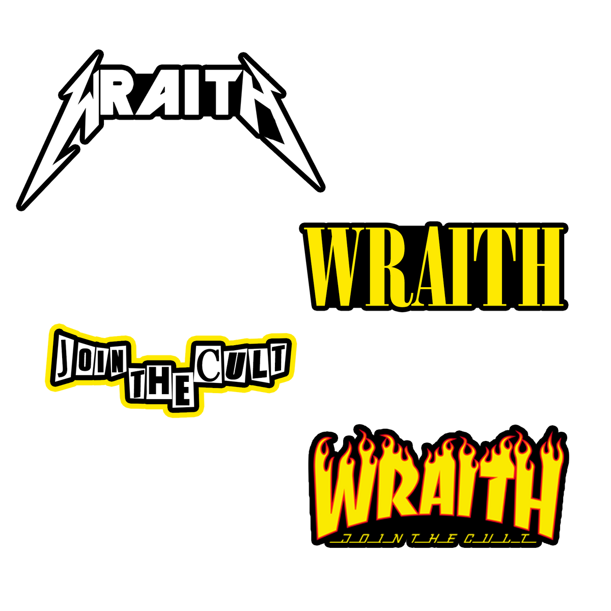 Wraith Sticker Pack