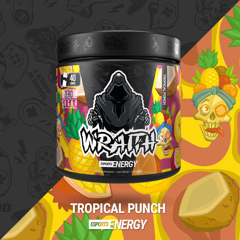 Wraith Tropical Punch Gaming Energy Drink
