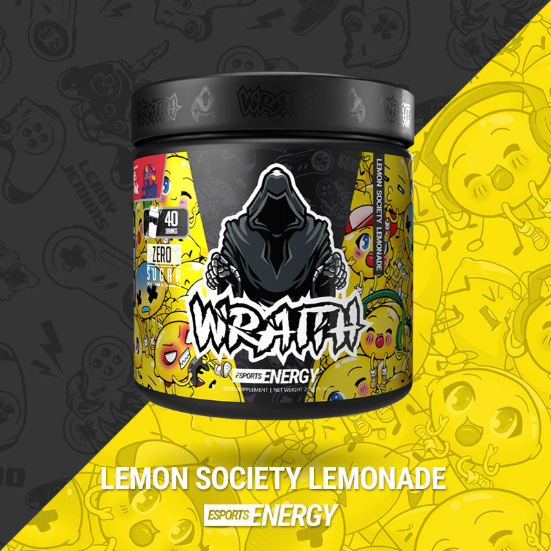 Wraith Lemon Society Lemonade Gaming Energy Drink