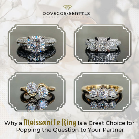 moissanite ring