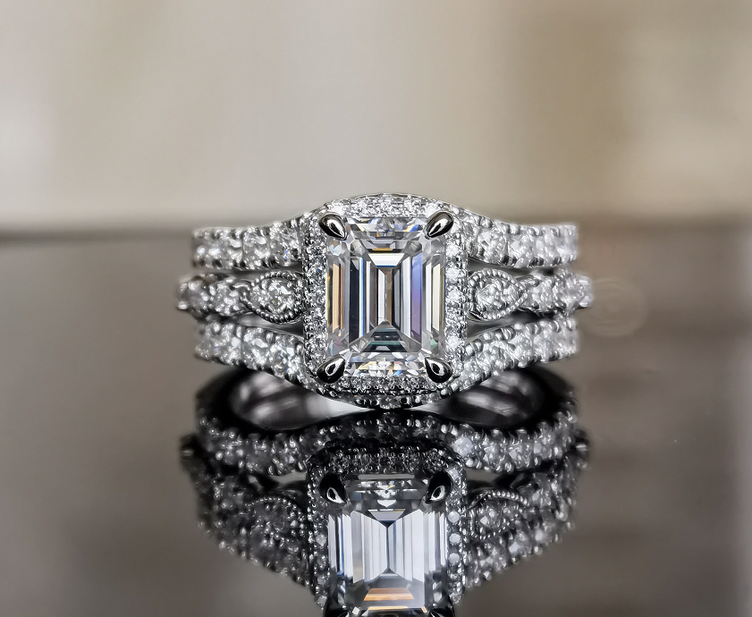 emerald cut rings for men