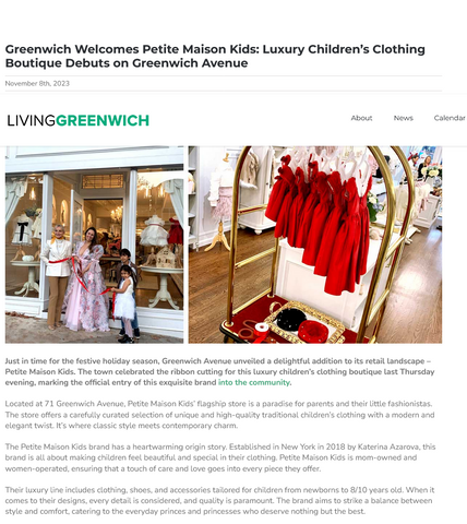 Living Greenwich Article