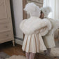 Evie Ivory Wool Capelet - Petite Maison Kids