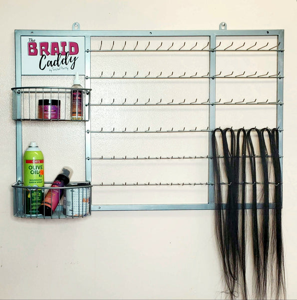 DIY Hair Weave Rack / Feedin Braid