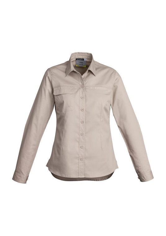 ZW760 Syzmik Womens Outdoor Long Sleeve Light Weight Work Shirt – Dori  Apparel