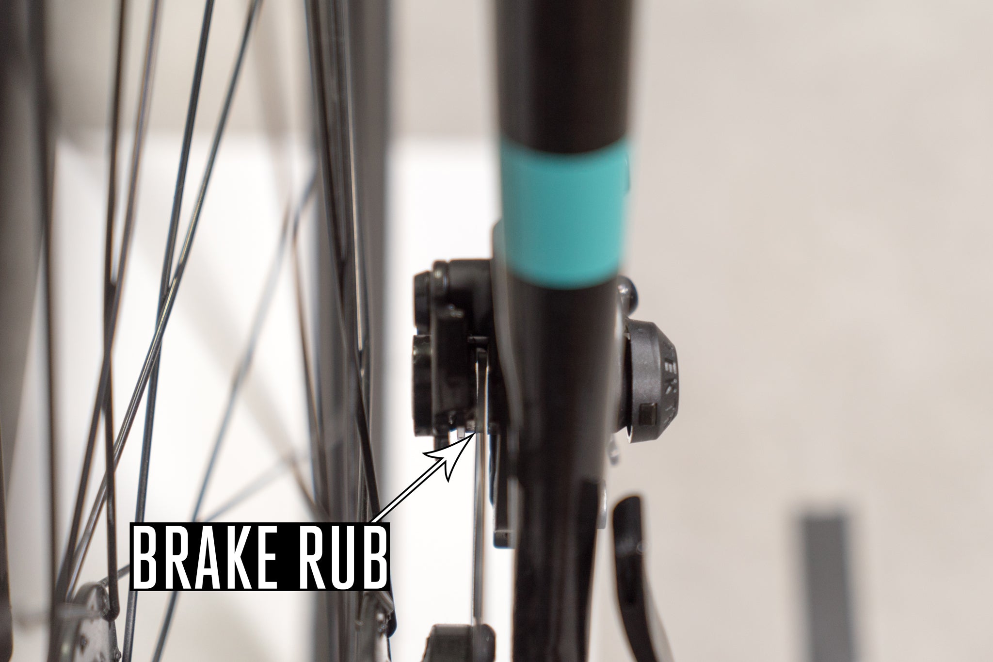 adjusting road bike brakes