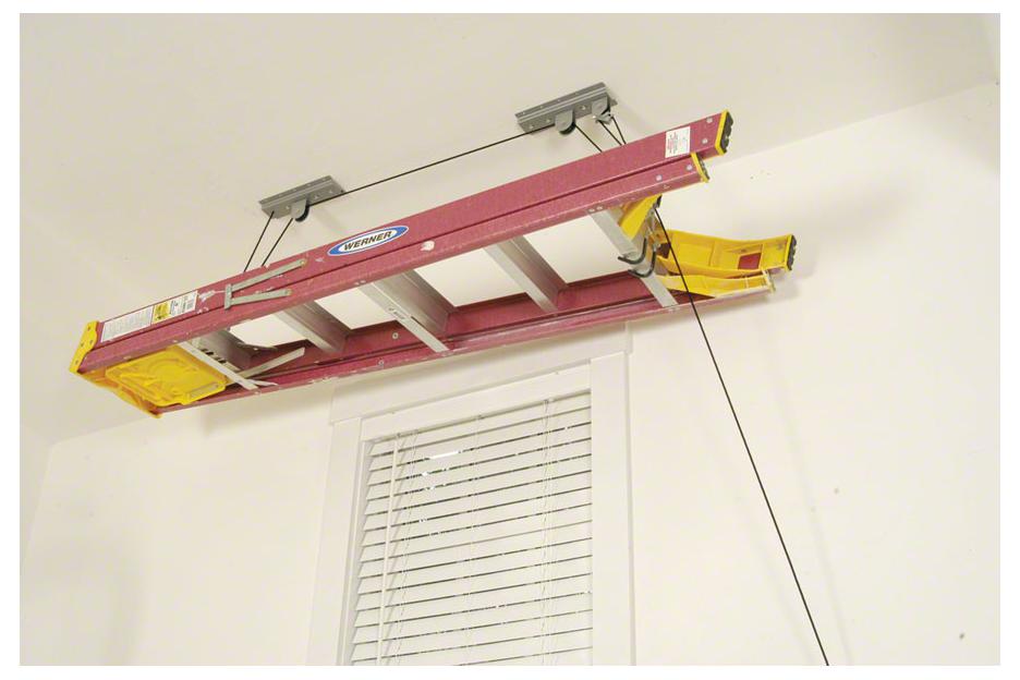 Delta Deluxe Bike Ceiling Hoist Storage Rack With Kayak Canoe