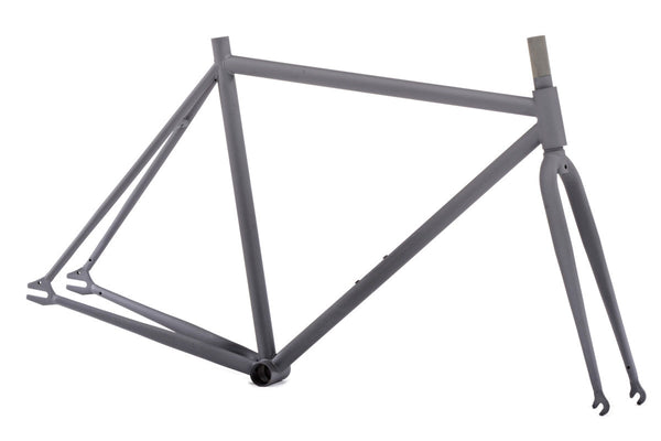 steel fixed gear frameset