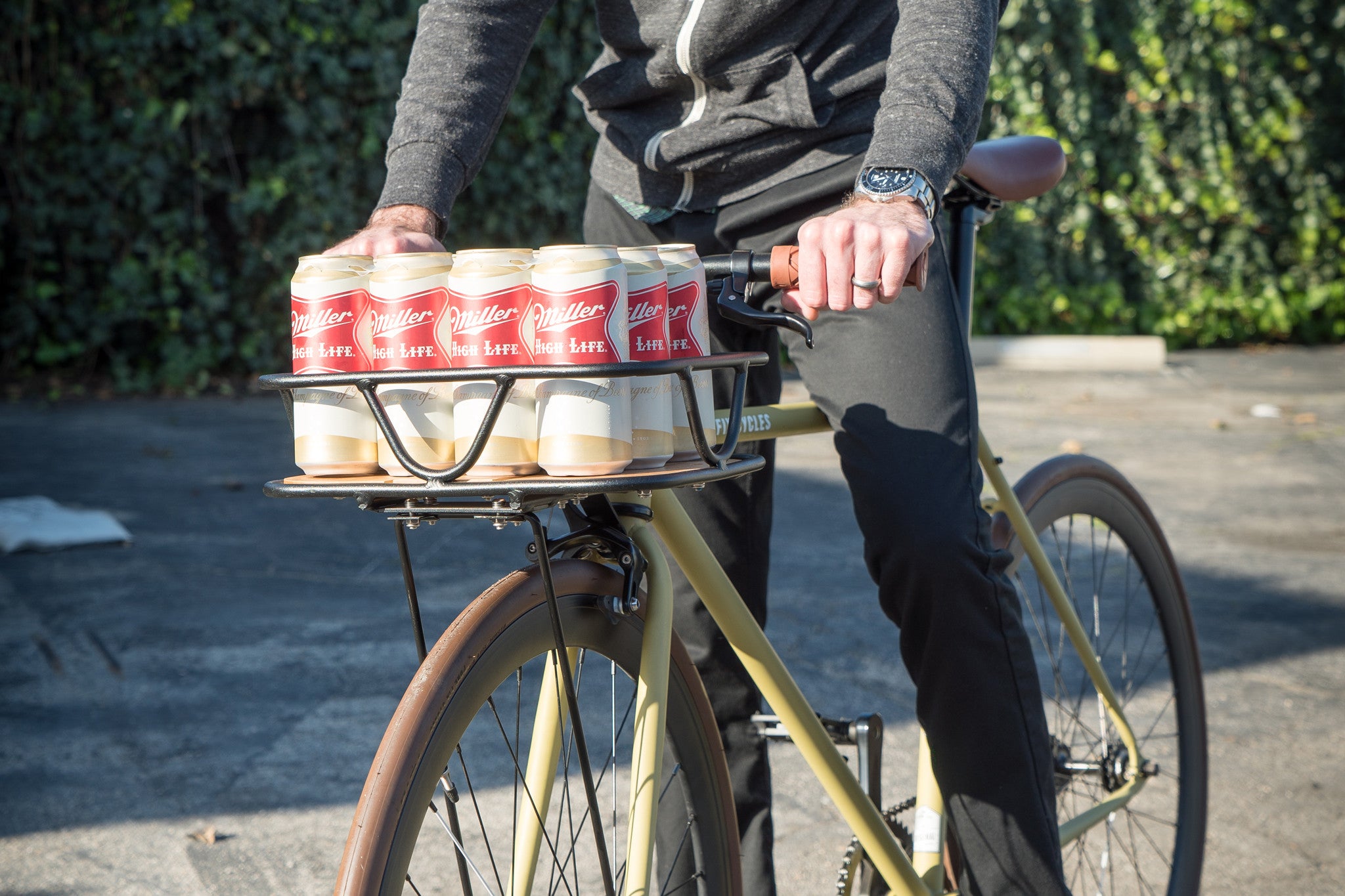 road bike front rack