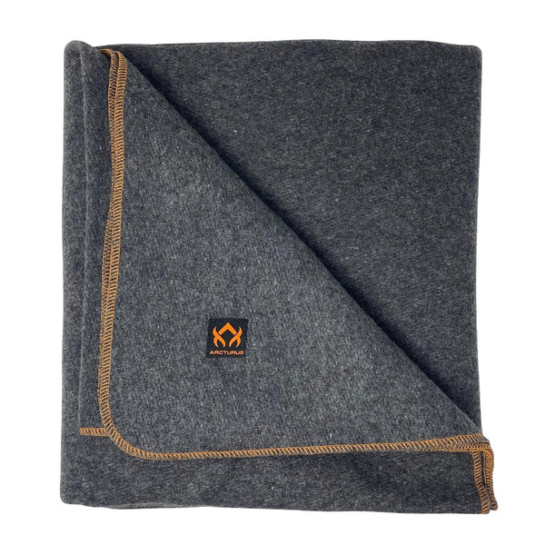 Arcturus Military Wool Blanket - Military Gray | 4.5 lbs (64