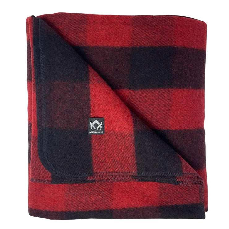 Arcturus Backwoods Wool Blanket - Red Buffalo Plaid – Arcturus Gear