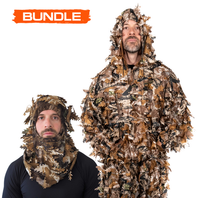 Youth Ghillie Suit. Boonie hat, jacket, pants, rifle wrap, carry bag,  Woodland