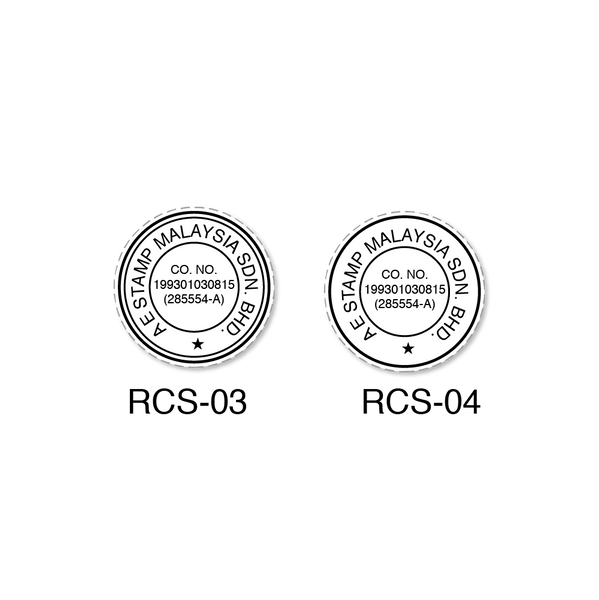 corporate seal stamp template to design