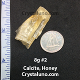 Calcite, Honey Rough Stones
